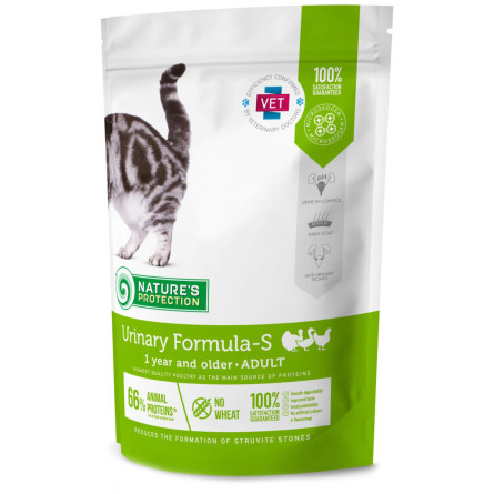 Сухой корм для котов Nature's Protection Urinary Formula-S Adult 400 г (NPS45769)