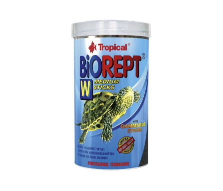 Корм Tropical Biorept W для земноводных и водных черепах 500 мл / 150 г