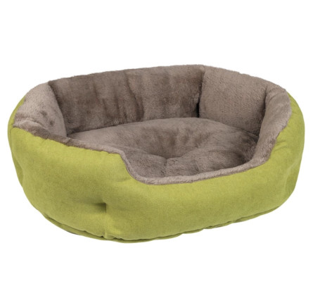 Лежак для собак і кішок Pet Fashion BRIG 58х48х20 см Лайм