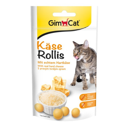 Витамины Для кошек Gimborn GimCat Kase-Rollis общеукрепляющий комлекс 40 г (4002064418339/4002064418728) slide 1