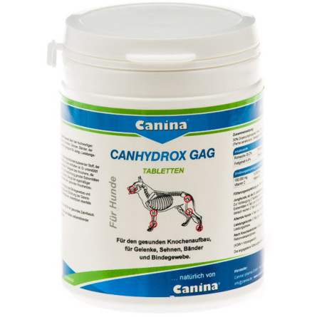 Таблетки для костей и суставов для собак Canina Petvital Canhydrox GAG (Gag Forte) 120 таблеток / 200 г