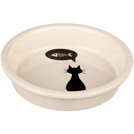 Миска керамическая для кошек Trixie 250 мл / 13 см