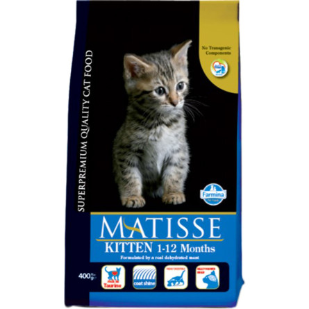 Сухой корм для котят, беременных и кормящих кошек Farmina Matisse Kitten с курицей 1.5 кг slide 1