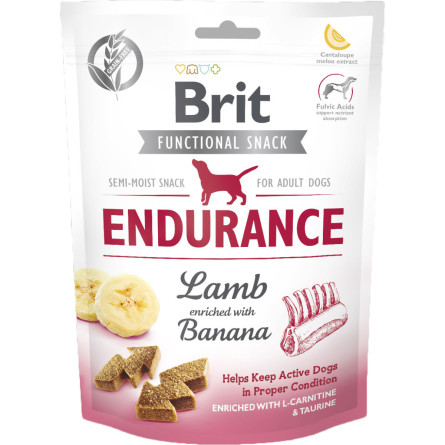 Лакомство для собак Brit Care Endurance ягненок с бананом 150 г slide 1