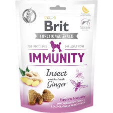 Лакомство для собак Brit Care Immunity насекомые с имбирем 150 г mini slide 1
