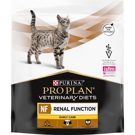 Сухий дієтичний корм PRO PLAN VETERINARY DIETS NF Renal Function Early Care для дорослих котів, для підтримання функції нирок при хронічній хворобі нирок на ранніх стадіях 350 г
