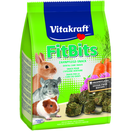 Лакомство для грызунов Vitakraft FitBits заточка для зубов 500 г