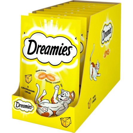 Упаковка ласощів Dreamies із сиром 6 шт. по 60 г slide 1