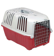Переноска для собак и кошек MPS 2 Pratiko 1 Metal S 01140101 48 х 31.5 х 33 см до 12 кг Красная mini slide 1