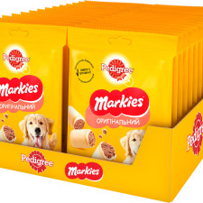 Упаковка Лакомства Pedigree Markies печенье для собак 30 шт. по 150 г mini slide 1