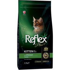 Сухой корм Reflex Plus полноценный и сбалансированный для котят с курицей 1.5 кг mini slide 1