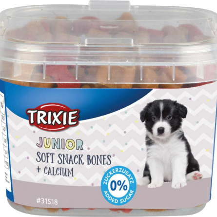 Вітаміни для цуценят Trixie Junior Soft Snack Bones з кальцієм 140 г
