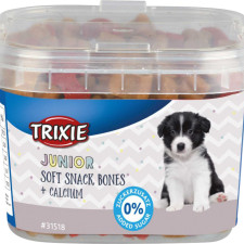 Вітаміни для цуценят Trixie Junior Soft Snack Bones з кальцієм 140 г mini slide 1