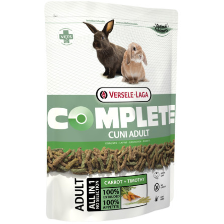 Корм для карликовых кроликов Versele-Laga Complete Cuni Adult 500 г