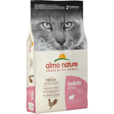 Сухой корм Almo Nature Holistic Cat для котят со свежей курицей 12 кг mini slide 1