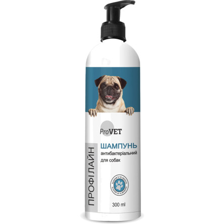Антибактеріальний шампунь ProVET Профілайн для собак, 300 мл slide 1