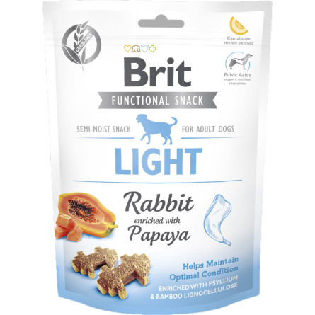 Ласощі для собак Brit Care Light кролик з папаєю 150 г slide 1