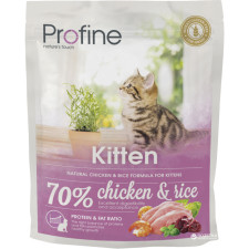 Сухой корм для котят Profine Cat Kitten с курицей и рисом 300 г mini slide 1