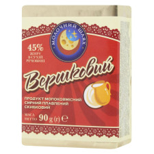 Продукт сирний Молочний Шлях Вершковий 45% 90г mini slide 1