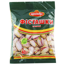 Фісташки Аромікс солоні 40г mini slide 1
