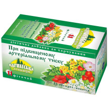Фіточай Карпатська Лічниця 11 Для нормалізації тиску з плодів рослин і трав в пакетиках 25х0.8г mini slide 1