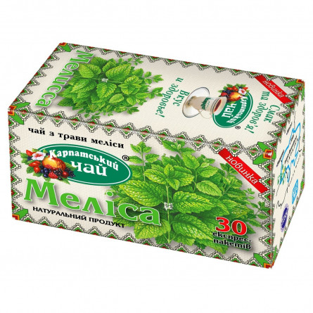 Чай Карпатський чай Меліса 30шт 1.35г