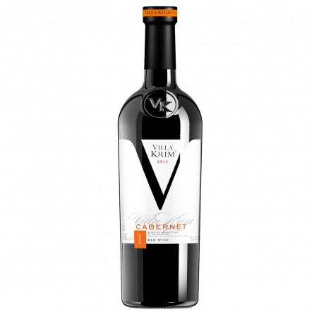 Вино Villa Krim Cabernet красное сухое 13% 0,75л slide 1