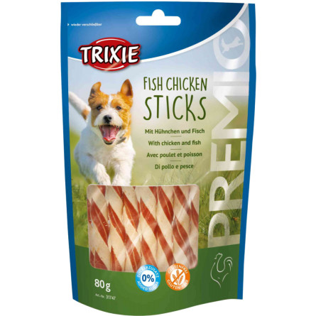 Ласощі для собак Trixie 31747 Premio Fish Chicken Sticks курка/риба 80 г