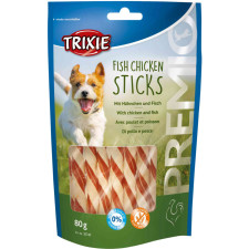Лакомство для собак Trixie 31747 Premio Fish Chicken Sticks курица/рыба 80 г mini slide 1