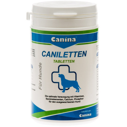 Комплекс для дорослих собак Canina Caniletten 300 г 150 таблеток