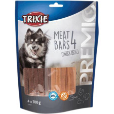Ласощі для собак Trixie 31853 Premio 4 Meat Bars з куркою, качкою, бараниною і лососем 4 x 100 г mini slide 1