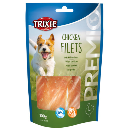 Ласощі для собак Trixie 31532 Premio Chicken Filets куряче філе 100 г