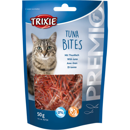 Ласощі для котів Trixie 42734 Premio Tuna Bites тунець 50 г slide 1