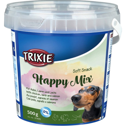 Вітаміни для собак Trixie Happy Mix Відро пластик 500 г slide 1