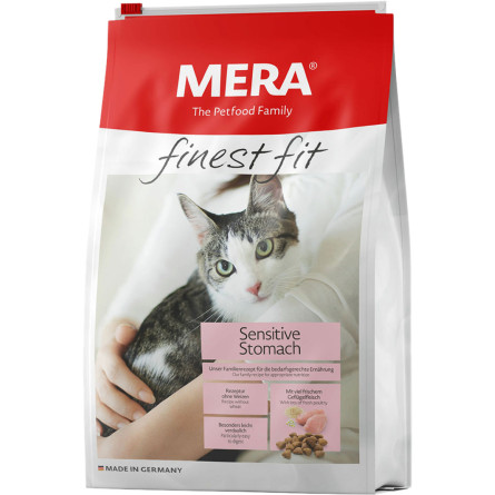 Корм для котов с чувствительным желудком Mera Finest Fit Sensitive Stomach 1.5 кг
