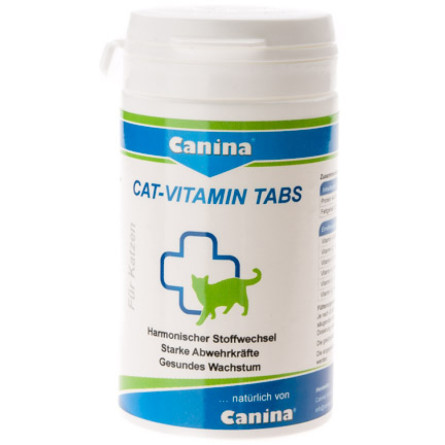 Вітамінний комплекс для котів Canina Cat-Vitamin Tabs 125 г/250 шт.