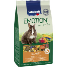 Корм ​​для кроликів Vitakraft Emotion Beauty Selection Adult 600 г (4008239337450/4008239314550) mini slide 1