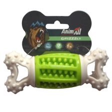 Игрушка AnimAll GrizZzly косточка-зубочистка 14.2х5.7х4.7 см Green/white mini slide 1
