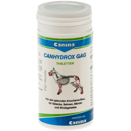 Таблетки для кісток та суглобів для собак Canina Petvital Canhydrox GAG (Gag Forte) 60 таблеток / 100 г