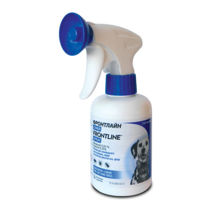 Спрей Boehringer Ingelheim Frontline Spray від бліх і кліщів 250 мл (2000981007669/3661103038658)