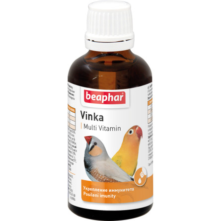 Витаминно-минеральный комплекс для птиц Beaphar Винка 50 мл (10267)