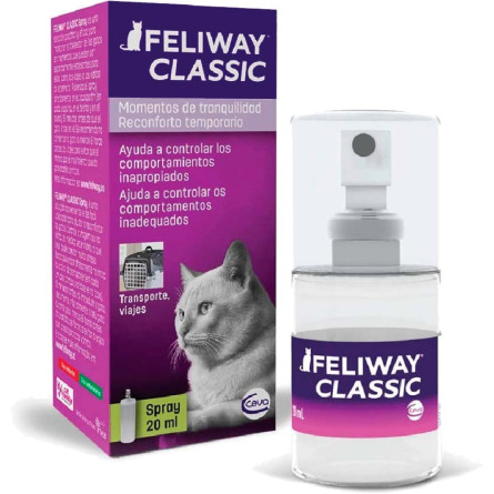 Спрей Ceva Feliway Classic (Фелівей Класик) заспокійливий засіб для кішок під час транспортування 20 мл