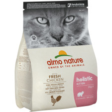 Сухой корм для котят Almo Nature Holistic Cat со свежей курицей 2 кг mini slide 1