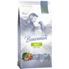 Сухий корм для котів Benvenuti Gatti лосось 14 кг mini slide 1