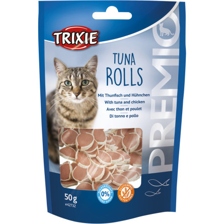 Лакомство для кошек Trixie 42732 Premio Tuna Rolls тунец 50 г