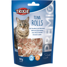 Ласощі для котів Trixie 42732 Premio Tuna Rolls тунець 50 г mini slide 1