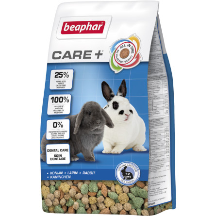 Корм для кроликів Beaphar Care +Rabbit 1.5 кг (18403) slide 1
