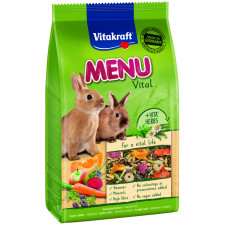 Корм для кроликов Vitakraft Menu Vital 1 кг (4008239292193/4008239255808) mini slide 1