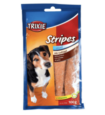 Ласощі для собак Trixie 3156 Stripes Light з м'ясом свійської птиці 10 шт. 100 г mini slide 1