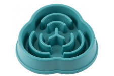 Миска-лабіринт WahoPet slow feeder пластикова Зелений mini slide 1